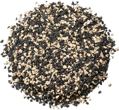 Poured-in-Place Surfacing Repair Kit Fix Rubber Playground (Tan/Black, XL)