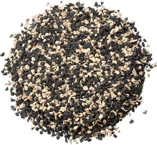 Poured-in-Place Surfacing Repair Kit Fix Rubber Playground (Tan/Black, XL)