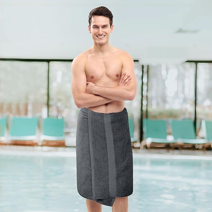 Utopia Towels 6 Pack Medium Bath Towel Set, 24 by 48 Inches, 500 GSM 100% Ring Spun Cotton, Lightweight and Highly Absorbent Quick Drying Premium Towels for Hotel, Spa and Bathroom, Grey