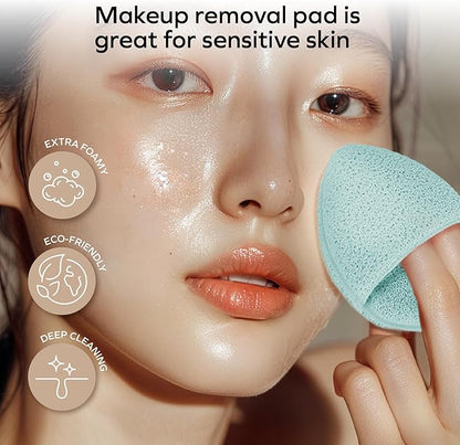 Bella Ciao 6-in-1 Facial Skin Care Products, Makeup Remover, Exfoliating Brush, 4-Piece Blackhead Removal Kit, Complete Skincare Set, Deep Facial Cleansing Brush (Blue)