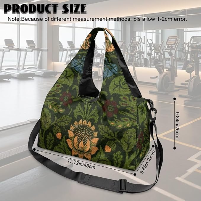 Yoga Mat Bag for Women Men Large Carryall Tote with Adjustable Shoulder Strap for Gym Yoga Travel Pilates Office