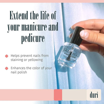 duri Brush’n Go Dry and Shine Speedy Top Coat (Brush'N Go (Pack of 3))