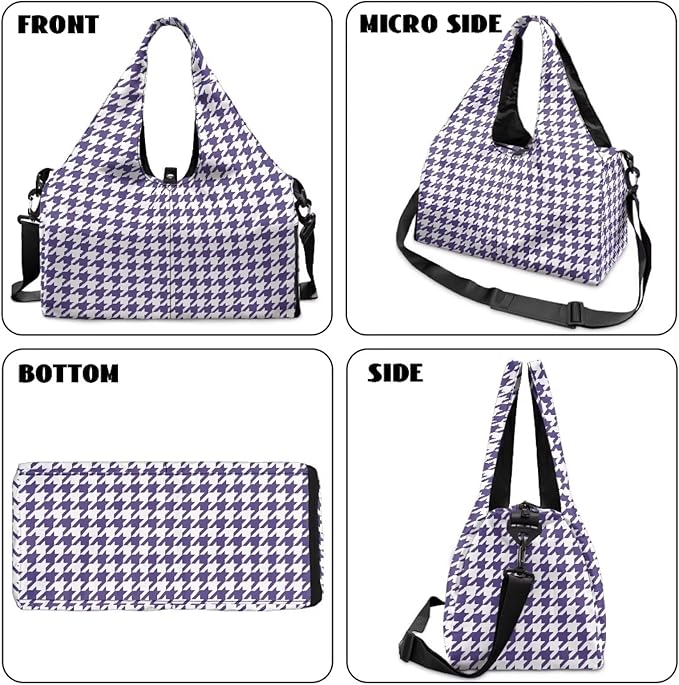 Yoga Mat Bag for Women Men Large Carryall Tote with Adjustable Shoulder Strap for Gym Yoga Travel Pilates Office