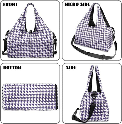 Yoga Mat Bag for Women Men Large Carryall Tote with Adjustable Shoulder Strap for Gym Yoga Travel Pilates Office