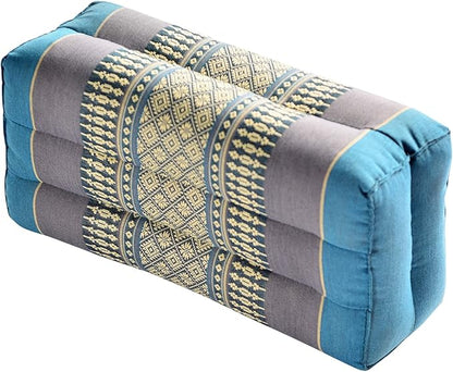 Yoga & Meditation Cushion - Organic Water-Resistant Kapok Filling, Meditation Cushion, Soft Yoga Prop