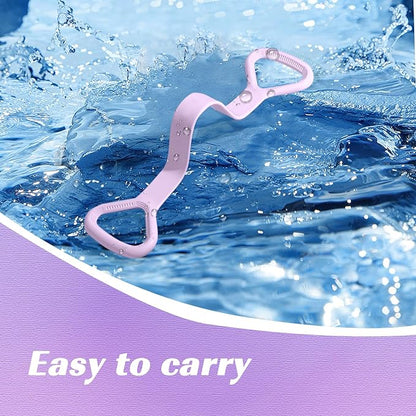 Resistance Bands, Figure 8 Fitness Resistance Bands with Handles, arm Bands for Workout