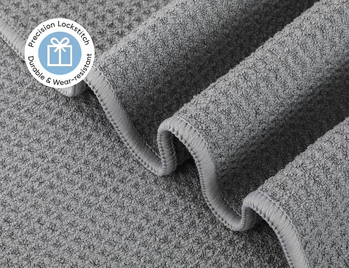 Microfiber Gym Towels 3 Pack, Quick-Drying Yoga Towels for Sport, Workout Equipment, Home and Gym, 16 Inches x 27.5 Inches