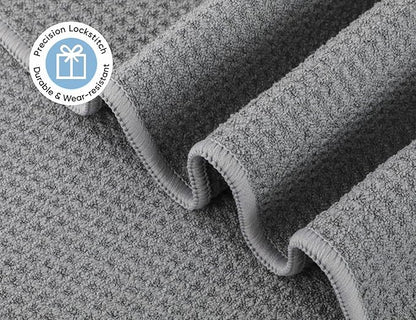 Microfiber Gym Towels 3 Pack, Quick-Drying Yoga Towels for Sport, Workout Equipment, Home and Gym, 16 Inches x 27.5 Inches