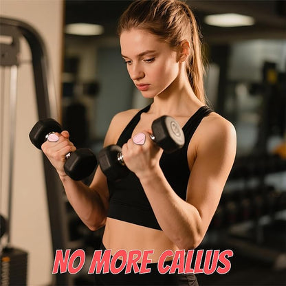 Gym Grips for Hand Protection – Anti-Slip Silicone Palm Protectors, Calluses Protection for Versatile Workouts & Strength Training, Lightweight & Portable (LGBTQ+ Friendly, No Sweaty)