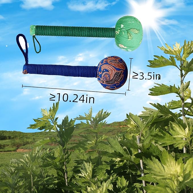 Manual Massage Tools,Manual Hammer Massager, Handheld Back Massager,2P Blue Green…