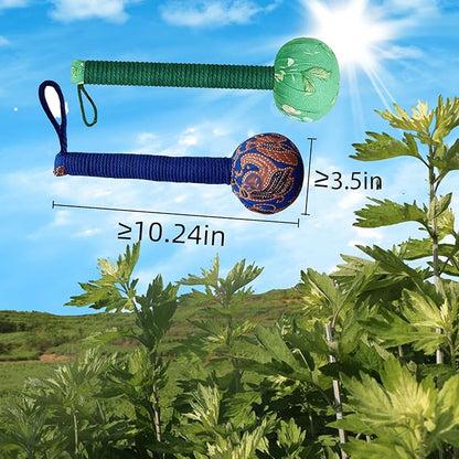 Manual Massage Tools,Manual Hammer Massager, Handheld Back Massager,2P Blue Green…