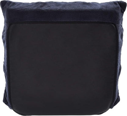 Amazon Basics Adjustable 14-Position Memory Foam Floor Chair with Back Support, Portable, 41.3"D x 21.3"W x 6"H, Navy