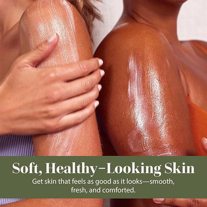 era of nature Shea Butter Whipped Body Cream for Women 16oz - Lightweight Whipped Lotion - Non-Greasy Body Butter Cream Lotion & Balm Moisturizer for Face, Hair & Dry Skin, Vegan Skincare