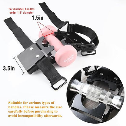 VAIIO Ankle Straps for Dumbbells, Tibialis Trainer, Adjustable Ankle Weights, Workouts at Home for Hip Flexors, Shin Splint, Hamstring Curls for Women and Men, 1pcs