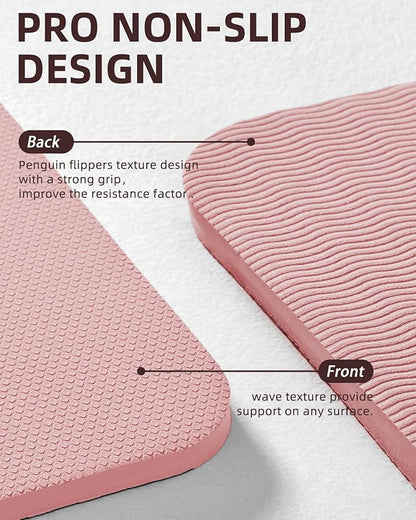 YOTTOY Yoga Mat, 72"x 32"x1/3" Extra Wide Non-Slip Exercise Fitness Yoga Mats,Eco-Friendly TPE Exercise Mats for Women Men Home Workout with Strap Bag