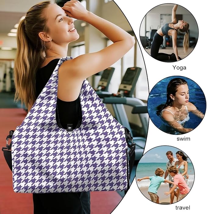 Yoga Mat Bag for Women Men Large Carryall Tote with Adjustable Shoulder Strap for Gym Yoga Travel Pilates Office