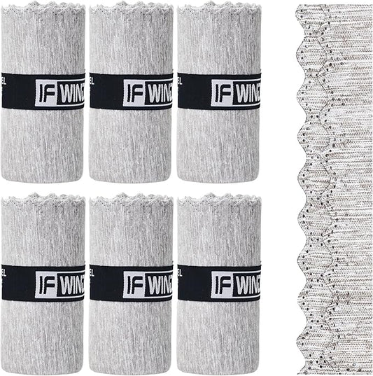6 Pack Microfiber Gym Towels for Working Out，Fast Drying Workout Accessories Sweat Towels for Gym Gear for Men & Women,Sports Exercise Fitness Gear Tennis for Body Hot Yoga