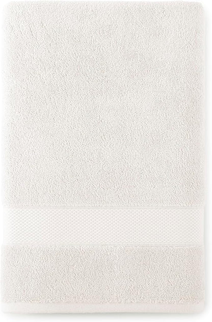 Peacock Alley Diamond 6 Piece Towel Set - Luxurious 100% Long-Staple Turkish Cotton - Soft, Absorbent & Fast Drying, Linen