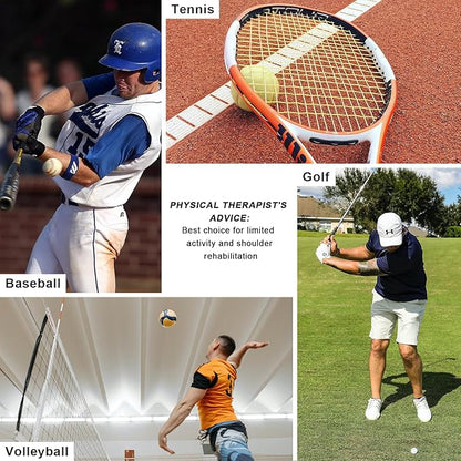 Fitness Bar for Workout,Elastic Exercise Bar, Vibration Weight Stick,Body Physical Therapy,Core Strength Training,Arm Shoulder Stretch At Home Gym.