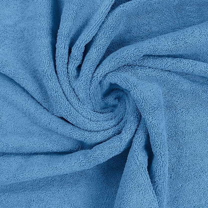 Utopia Towels 8 Piece Premium Towel Set, 2 Bath, 2 Hand, and 4 Wash Cloths, 600 GSM 100% Ring Spun Cotton, Highly Absorbent Towels for Bathroom, Gym, Hotel, and Spa, Electric Blue