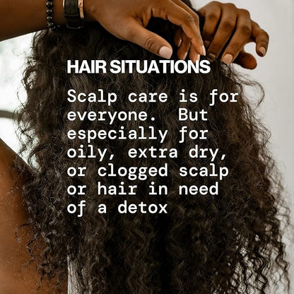 Pacifica Serum and Scalp Scrub Set – Rosemary Mint Scalp Love with Witch Hazel for Detox and Dry Itchy Scalp Relief, Vegan & Cruelty-Free, 2 oz & 4 oz (Set of 2)