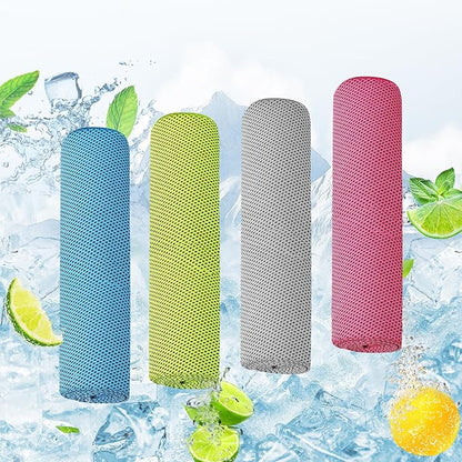 Cooling Towels for Neck/Face Ice Towel Cooling Neck Wraps for Hot Weather Sweat Towels Microfiber Chilly Towel cold Rags Soft Breathable Quick Dry for Indoor /Outdoor/Yoga/ Gym/Working out（40''x12''）