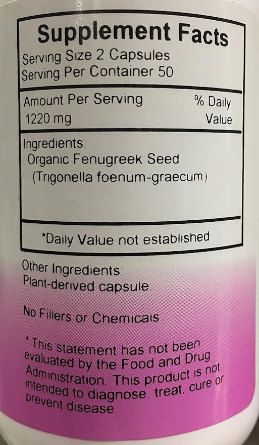 Fenugreek Dr. Christopher 100 VCaps