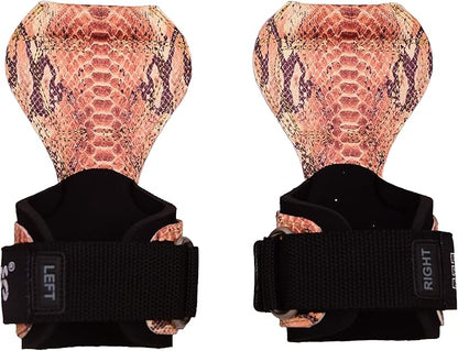 Cobra Grips PRO Weight Lifting Gloves Heavy Duty Straps Alternative Power Lifting Hooks for Deadlifts Adjustable Neoprene Padded Wrist Support Bodybuilding