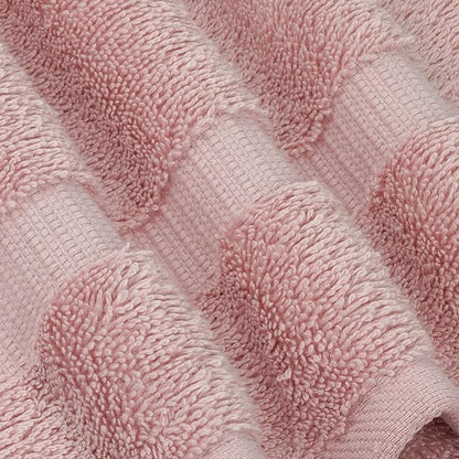 Chakir Turkish Linens | Hotel & Spa Quality 100% Cotton Premium Turkish Towels | Soft & Absorbent (12-Piece Washcloths, Pink)
