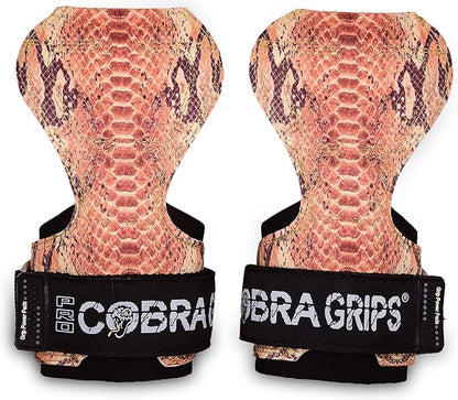Cobra Grips PRO Weight Lifting Gloves Heavy Duty Straps Alternative Power Lifting Hooks for Deadlifts Adjustable Neoprene Padded Wrist Support Bodybuilding