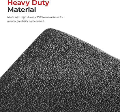 Sunny Health & Fitness Non-Slip Home Gym Mat – Workout Floor Protection Foam Pad for Treadmill, Bike, Elliptical, Yoga and Exercise Equipment or Standing Desk in 4 Size Options