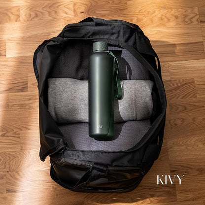 KIVY Tritan Water Bottle 2nd Generation (Dark Green, 32oz)