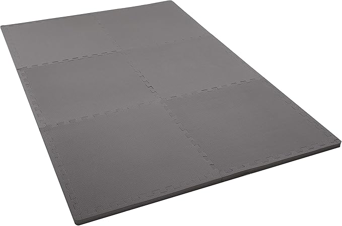 IncStores Fitness Foam Flooring Tiles | Low-Profile Interlocking Foam Tiles for Lightweight Floor Protection in Your Home Gym, Playroom, and More