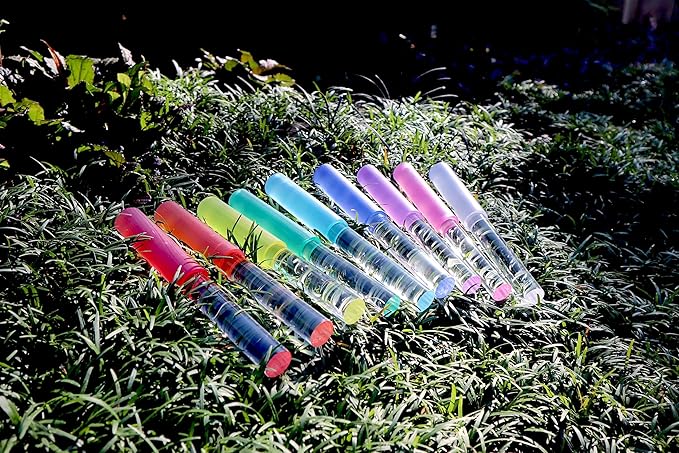Acrylic Strikers - Small - Select Your Favorite Color Accessory To Match With Your Singing Bowl - Illuminating Wavelength For Sound Baths and Performances - Red Color