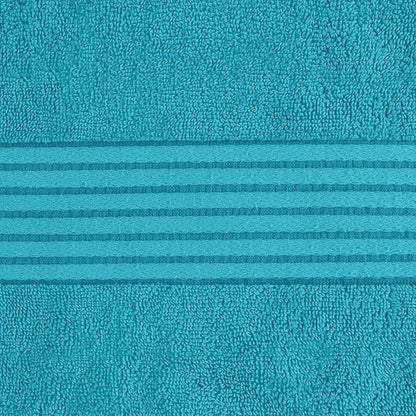 Utopia Towels 4 Pack Bath Towels Set, 27 by 54 Inches, 100% Ring Spun Cotton, Quick Dry, Highly Absorbent, Soft Feel Towels, Perfect for Daily Use, Turquoise