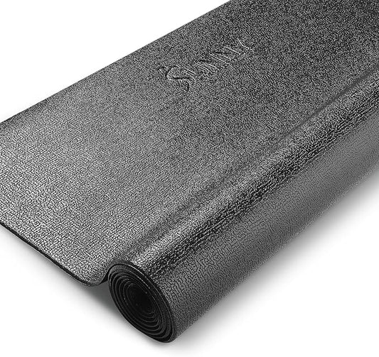 Sunny Health & Fitness Non-Slip Home Gym Mat – Workout Floor Protection Foam Pad for Treadmill, Bike, Elliptical, Yoga and Exercise Equipment or Standing Desk in 4 Size Options