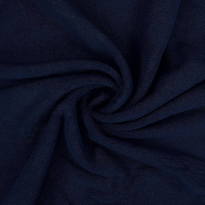 Utopia Towels Luxurious Jumbo Bath Sheet 2 Piece, 600 GSM, 35 by 70 Inches, 100% Ring Spun Cotton, Highly Absorbent and Quick Dry Extra Large Bath Towel, Super Soft Towel, Navy