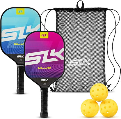 Selkirk Sport SLK Pickleball Paddles Set of 2 | Designed in The USA | Choose The SLK Neo Graphite, SLK Neo Fiberglass Pickleball Set or SLK Atlas Pickleball Bundle