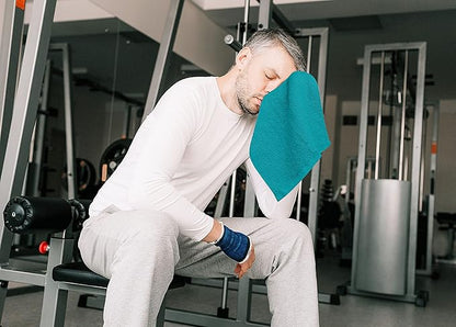 Utopia Towels 24 Pack Cotton Washcloths Set, 100% Ring Spun Cotton, Premium Quality Flannel Face Cloths, Highly Absorbent and Soft Feel Fingertip Towels, Turquoise