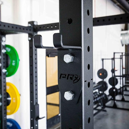 PRx Performance 3x3 Squat Rack Mounted Barbell Storage 1 Bar or 4 Bar Hanger (1 Bar Storage)