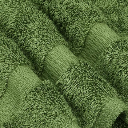 Chakir Turkish Linens | Hotel & Spa Quality 100% Cotton Luxury Turkish Towels | Soft & Absorbent (30x60 Inches Extra Large Bath Towels, Set of 4 - Moss)