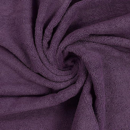 Utopia Towels 8 Piece Premium Towel Set, 2 Bath, 2 Hand, and 4 Wash Cloths, 600 GSM 100% Ring Spun Cotton, Highly Absorbent Towels for Bathroom, Gym, Hotel, and Spa, Plum