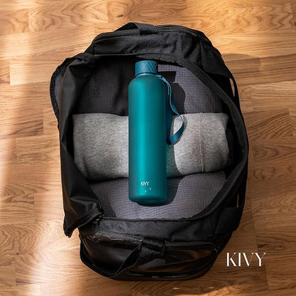 KIVY Tritan Water Bottle 2nd Generation (Teal, 32oz)