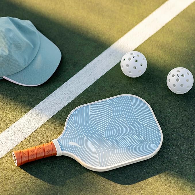 Inscribe Premium Pickleball Paddle – Lightweight, Durable Honeycomb Core, Vibrant Fiberglass Surface, Comfort Grip & Stylish Canvas Cover – Premium Pickleball Gear for Fun & Casual Play