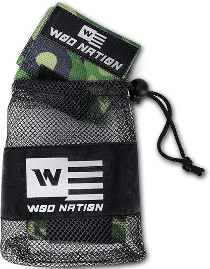WOD Nation Wrist Wraps for Weightlifting & Strength Training – Professional Gym Straps w/Thumb Loop for Men & Women