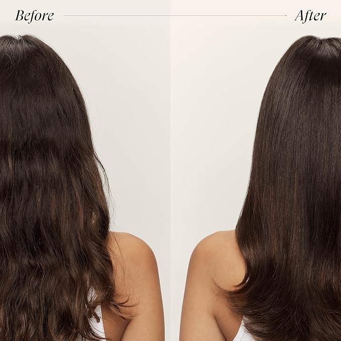 L'ANZA Healing Style Smoother Balm, New & Improved Keratin Hair Treatment & Hair Straightener Serum, Heat Protection & Anti Frizz Formula, for Curly, Frizzy & Wavy Locks