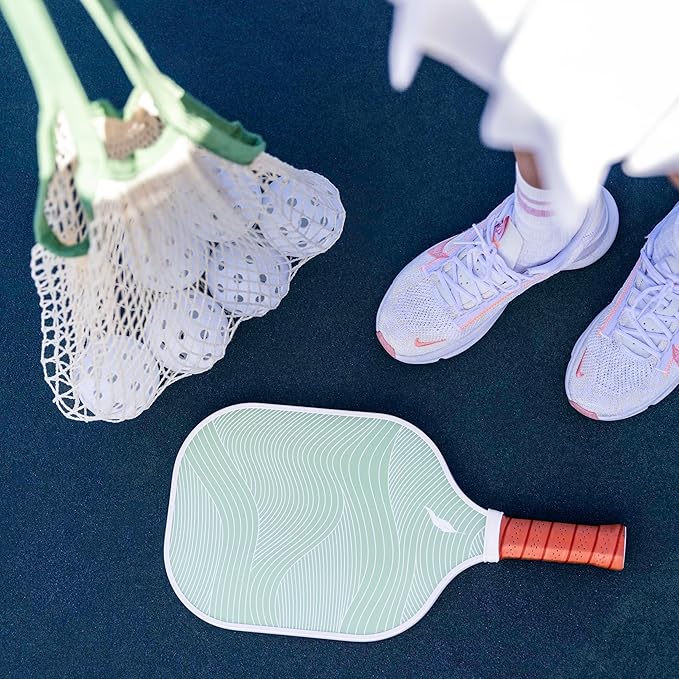 Inscribe Premium Pickleball Paddle – Lightweight, Durable Honeycomb Core, Vibrant Fiberglass Surface, Comfort Grip & Stylish Canvas Cover – Premium Pickleball Gear for Fun & Casual Play