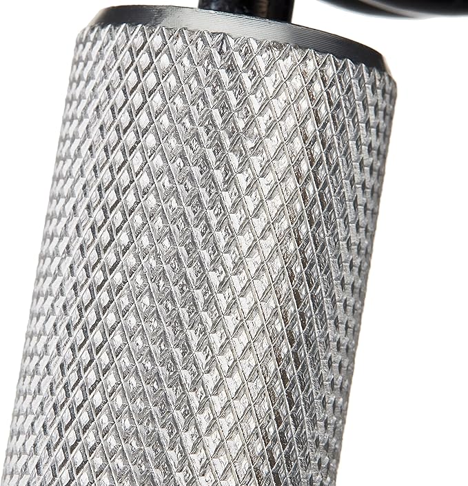 Black Mountain Products Grip Strengthener, 100 lb Silver Aluminum, Stainless Steel