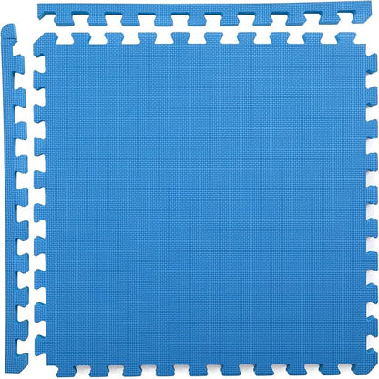 IncStores Fitness Foam Flooring Tiles | Low-Profile Interlocking Foam Tiles for Lightweight Floor Protection in Your Home Gym, Playroom, and More