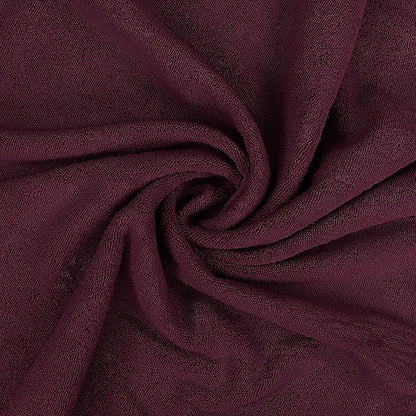 Utopia Towels Luxurious Jumbo Bath Sheet 2 Piece, 600 GSM, 35 by 70 Inches, 100% Ring Spun Cotton, Highly Absorbent and Quick Dry Extra Large Bath Towel, Super Soft Towel, Burgundy